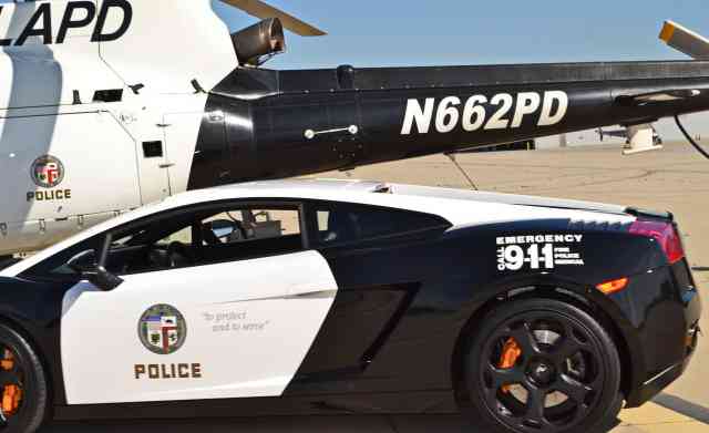 兰博基尼盖拉多跑车加入美国洛杉矶警队